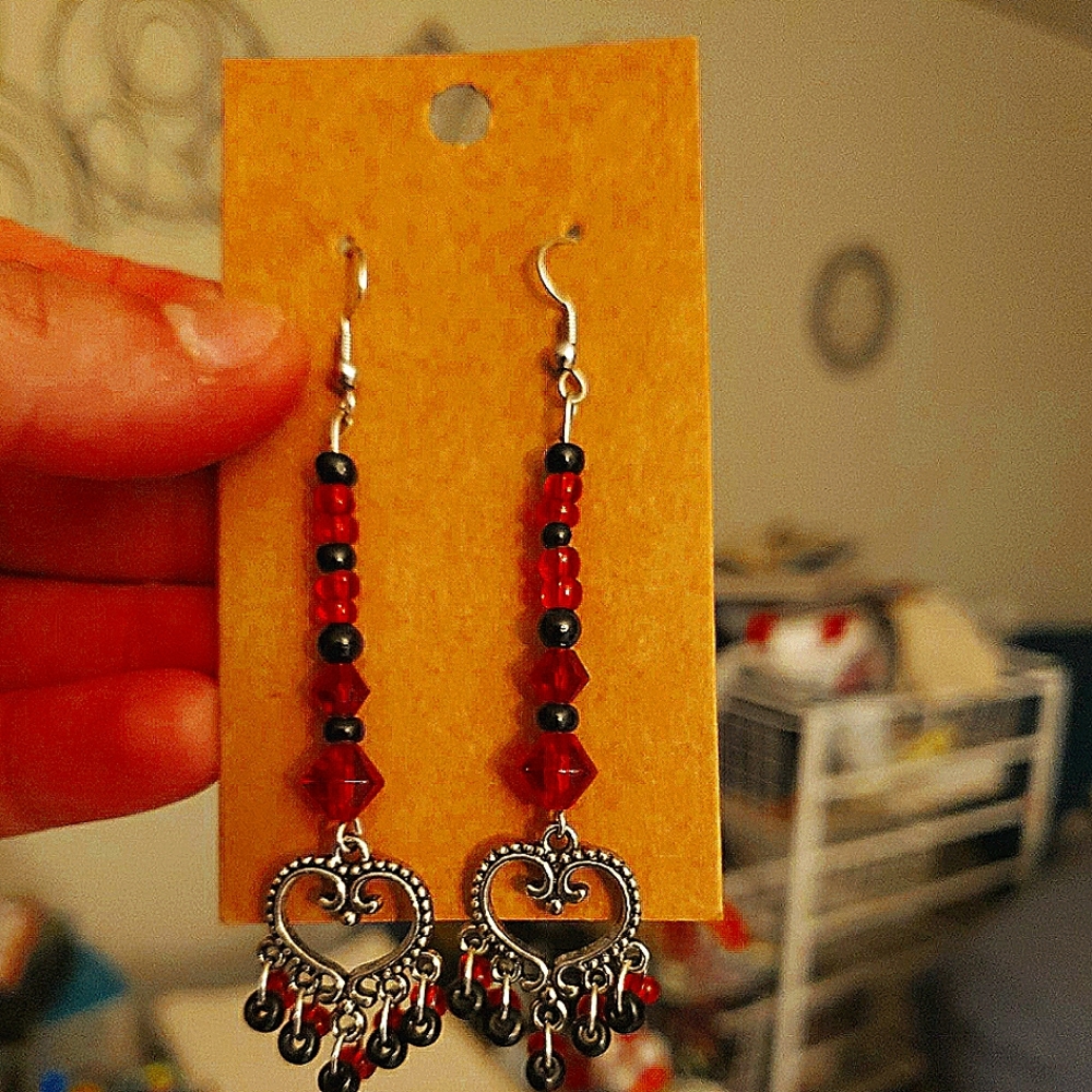 Handmade Beaded Earrings